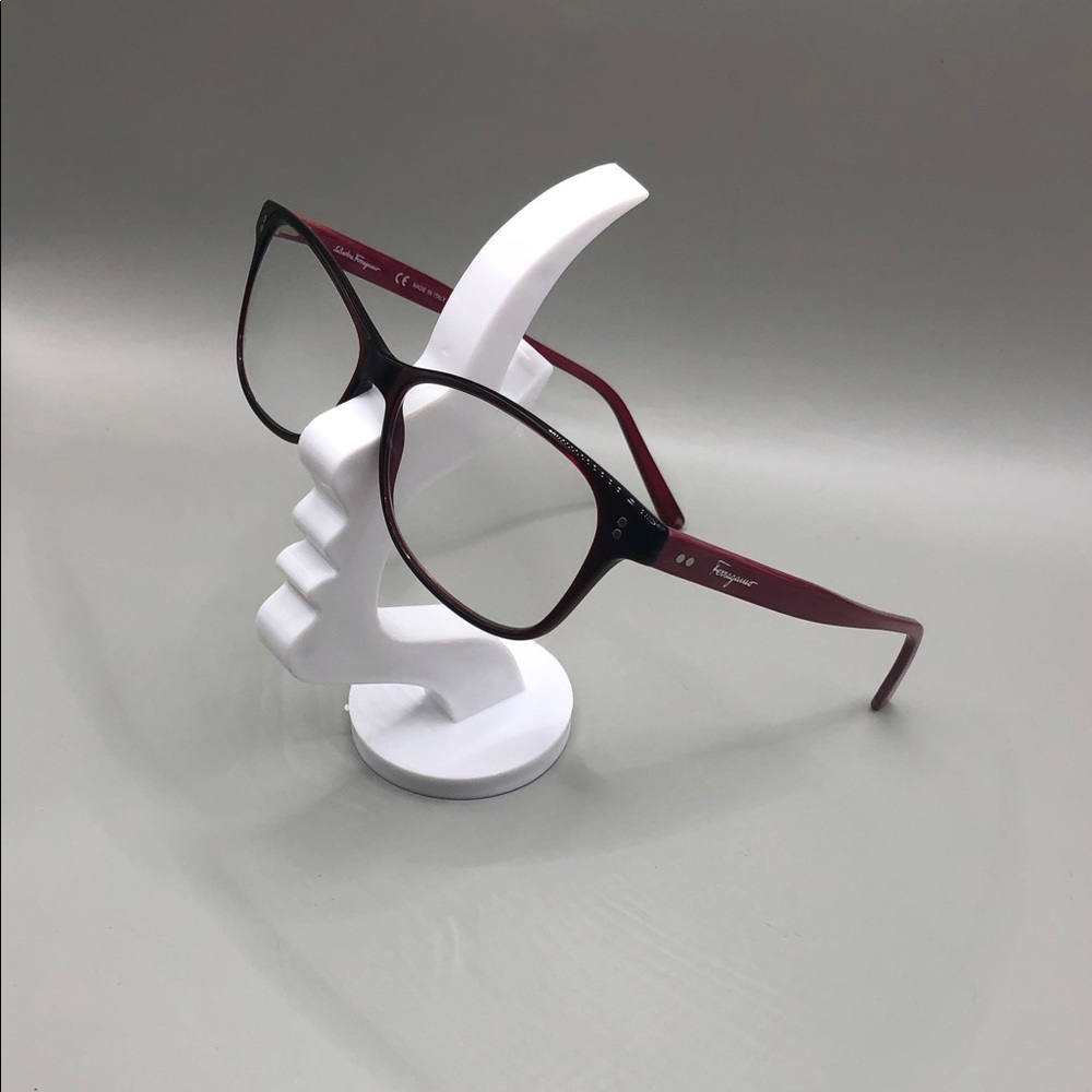 SALVATORE FERRAGAMO SF2910-612 Glasses 54 14 145 Dark Red + Ombre Fade UNISEX